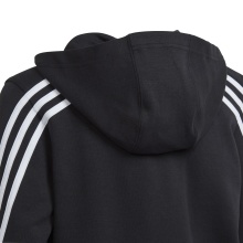 adidas Hooded Jacket Future Icons 3-Stripes black Boys